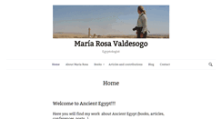 Desktop Screenshot of mariarosavaldesogo.com